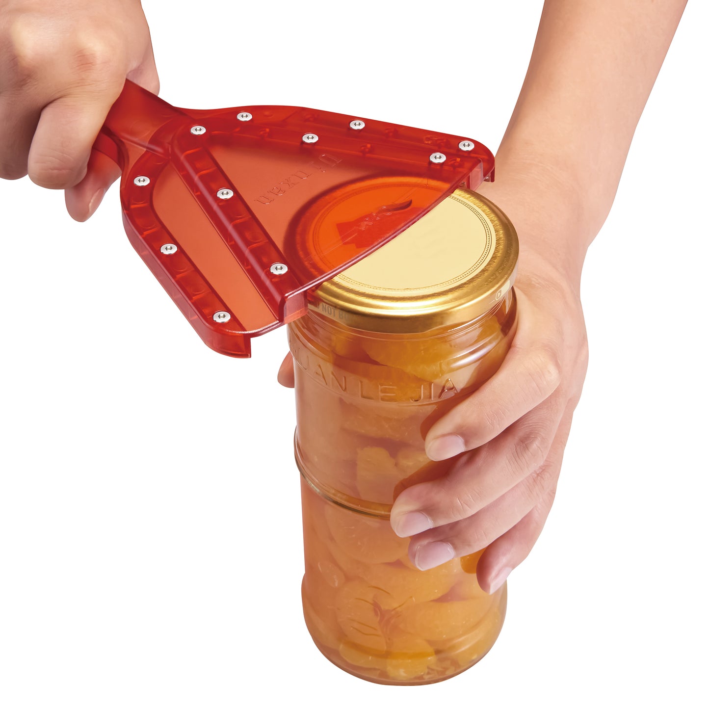 Uinxan Jar Opener for Weak Hand & Seniors with Arthritis,Easy Twist Off Bottle Caps,Patent | Unique Kitchen Gadgets, Christmas Gifts for Elderly/Women/Men(Transparent)